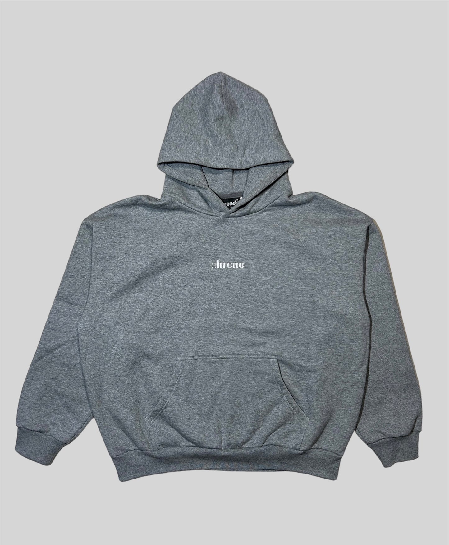 Chrono Original Hoodie - Stone Grey